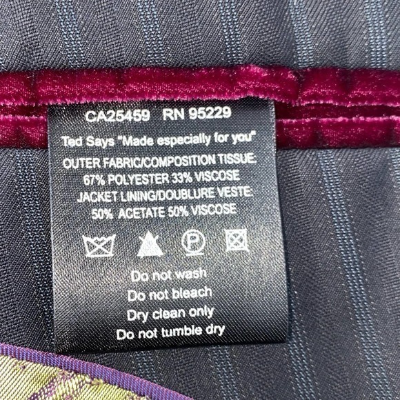 Ted Baker London Single Breasted Jacket‎ Size 5(43) Sport Coat Blazer - Picture 13 of 15